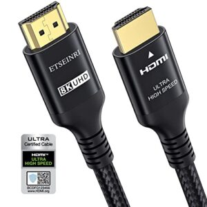 Etseinri 8K 4K HDMI 2.1 Cable 2M