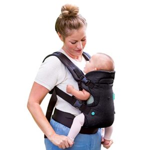 Infantino Flip 4-in-1 Advanced Carrier with Washable bib Included - Ergonomic
