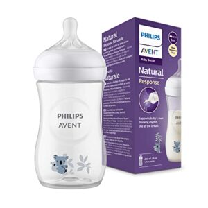 Philips Avent Natural Response Baby Bottle - 260ml Baby Milk Bottle