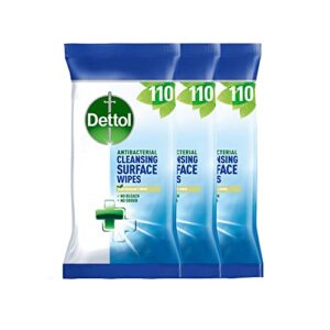 Dettol Antibacterial Biodegradable Surface Cleaning Disinfectant Wipes