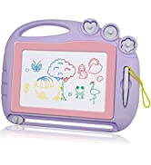 Toys for 2 3 Year Old Girls Gifts, Magnetic Drawing Board Travel Size for Toddlers Doodle Sketch ...