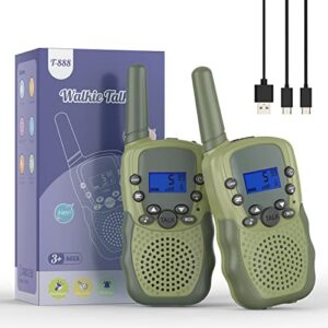 Kids Walkie Talkies Rechargeable