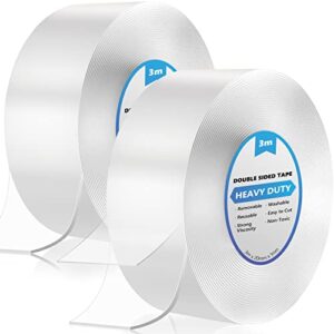 6M/19.7 FT Double Sided Tape Heavy Duty