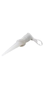 Angled cartridge tips, nozzles, cartridge tips, cartridge nozzles, replacement nozzles