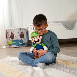 Super Mario 30cm Luigi Plush, super mario, luigi, plush toy