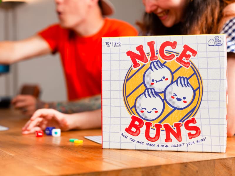 nice buns, big potato games, board games for kids and adults