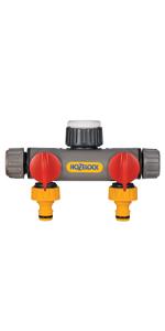 Hozelock 2 Way Tap Connector
