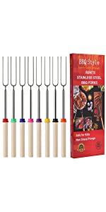 Marshmallow Toasting Forks