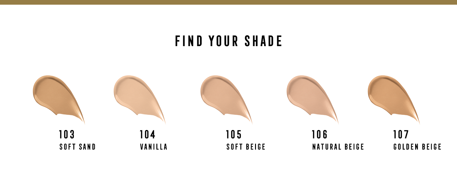 Find your shade