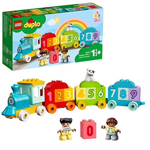 LEGO 10954 DUPLO My First Number Train Toy with Bricks for Learning Numbers