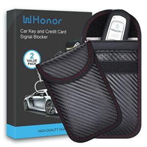 2 Pack Car Key Signal Blocker Pouch