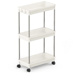 Lifewit Slim Storage Trolley for Narrow Space Bathroom Laundry Room Kitchen