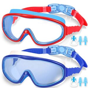 EasYoung 2-Pack Kids Swim Goggles