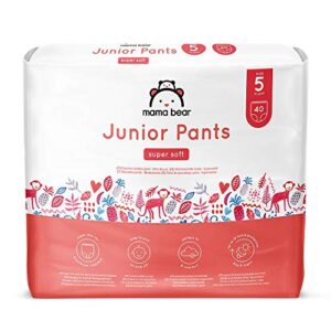 Amazon Brand - Mama Bear - 80 Junior Nappy Pants - Size 5 (13-20kg)