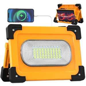 Stone Banks Solar Rechargeable LED Work Light 80W