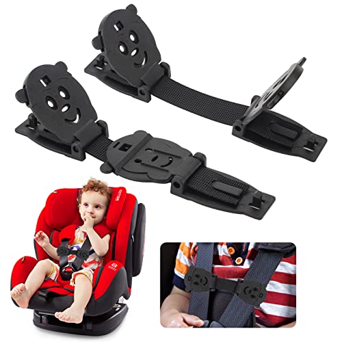QOPAHI Anti Escape Car Seat Strap Baby Harness Chest Clip