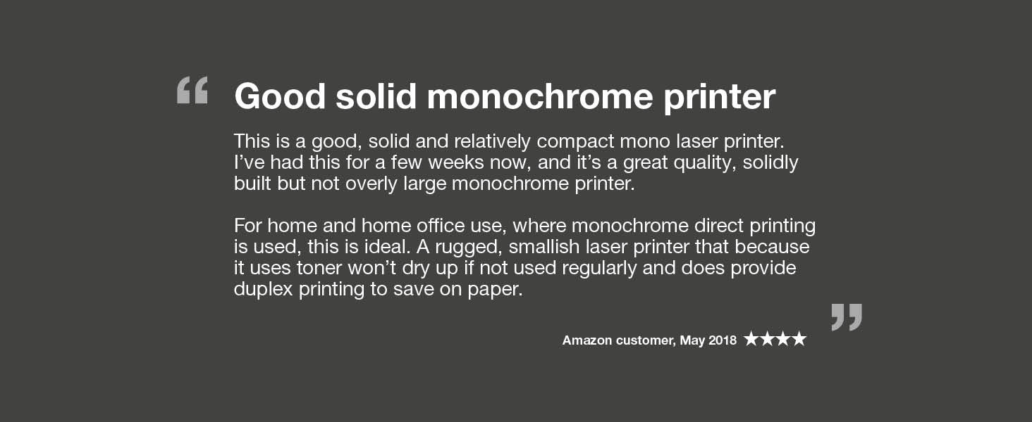 Brother HL-L2310D Compact mono laser printer - Reviews