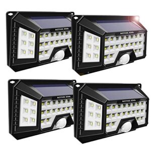 Active Era® Solar Lights - Ultra Bright Outdoor 42 x LED Motion Sensor Security Light - For Garden