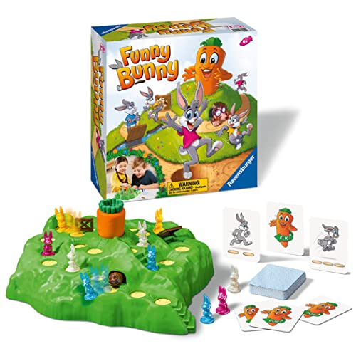 Ravensburger Funny Bunny Game for Children Age 4 Years and Up - Easter Gifts for Boys and Girls