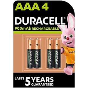 Duracell Rechargeable AAA 900 mAh Batteries