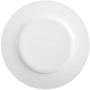 Amazon Basics Set of 6 Flat Porcelain Plates