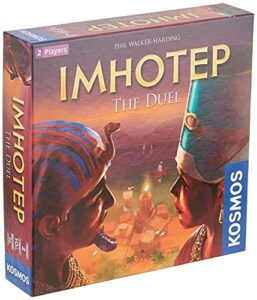 Thames & Kosmos | 694272 | Imhotep Duel | The Competition of the Builders continues | Strategy Game | 2 Players | Ages 10+