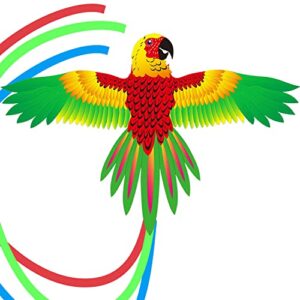 Laptony Parrot Kite for Kids and Adults