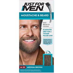 Just for men Moustache & Beard Medium Brown Dye