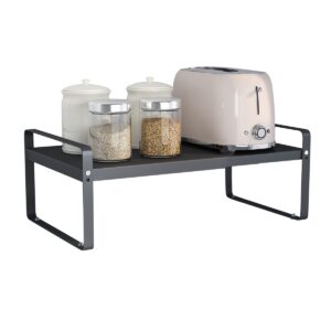 Redwestmelon Kitchen Adjustable Layered Shelf Microwave Oven Rack Countertop Freestanding Spice Rack Cupboard Bowl Dish Storage Holder Bedroom Organiser Stand