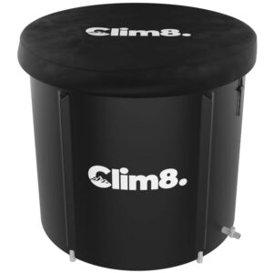 Ice Bath Tub Outdoor for Recovery: 75cm Freestanding Cold Plunge Pool with Lid