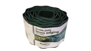 Greenkey Garden and Home Ltd Durable plastic lawn edging 9cm x 910cm