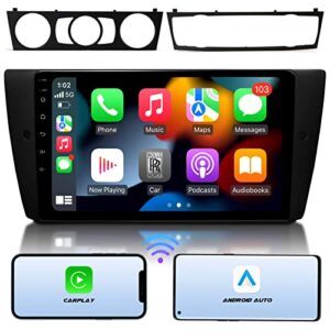 eonon 9 inch Android 10 Car Stereo for BMW 3 Series E90 E91 E92 E93 (2005-2011) 8-core 3GB+32GB CarPlay Android Auto GPS Sat Nav DSP Bluetooth 5.0 WiFi Support DAB+ OBDII AHD Cam Headunit Q65Pro