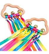 FPVERA Baby Car Mirror for Back Seat - Multifunction Floor Mirror Toy Newborn Fox Hanging Pram/Ca...