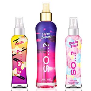Body Mist by So…? Womens Candy Floss & Vanilla (100ml)