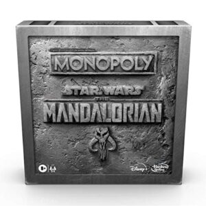 Hasbro Monopoly Star Wars The Mandalorian Edition Boxed Game Inspired by The Mandalorian (Italian Version )