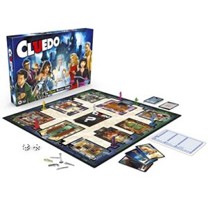 Hasbro Gaming Cluedo Game; Includes the Ghost of Mrs White Cards; Mystery Board Game for Children Aged 8 and Up (Amazon Exclusive)