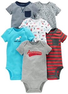 Simple Joys by Carter's Toddlers and Baby Boys' Short-Sleeve Bodysuit