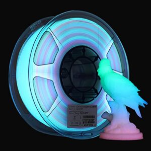 eSUN PLA Glow in the Dark Rainbow 3D Printer Filament