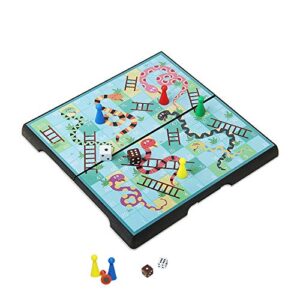KOKOSUN Snakes and Ladders Board Game Mini Set -7.9″