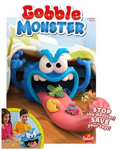 Goliath Games Gobble Monster Kids Games | For ages 4+ | For 2-4 players