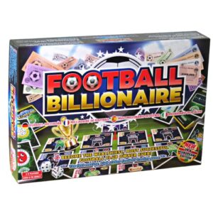 Football Billionaire Board Game 3rd Edition | Family Board Games for Kids and Adults | Ages 6+| Family Game for 2-6 Players