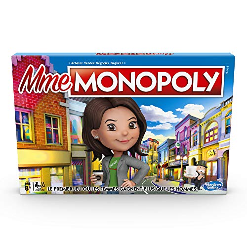 Mme Monopoly - Family Board Game - French Versio