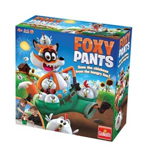 Foxy Pants: Save the Chickens From the Hungry Fox! | Fun Board Game for Kids | For 2-4 Players | Ages 4+