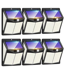 6 Pack Outdoor Solar Lights