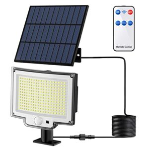 Topabol Solar Lights Outdoor Garden [228LED/3Modes]