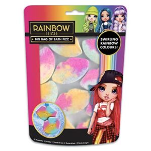 Rainbow High Bath Bombs - Rainbow Bath Bombs for Girls - Christmas Gifts for Girls - Contains 10 Lip Shaped Rainbow High Dolls Scented Mini Bath Bombs - Gifts for 7 + Year Old Girls