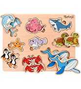 PikatoyZ Montessori Games for Children 1 2 and 3 Years. Wooden Puzzle Ideal for Christmas or Birt...