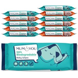 Mum & You Biodegradable Baby Wipes Multipack