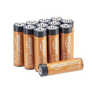 Amazon Basics AA Performance Alkaline Batteries (12-Pack) - Packaging May Vary