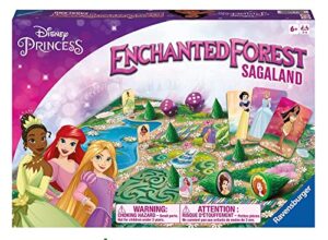 Ravensburger Disney Princess Enchanted Forest Board Game for Age 4 Years Up - 2 to 4 Players - Classic Magical Treasure Hu